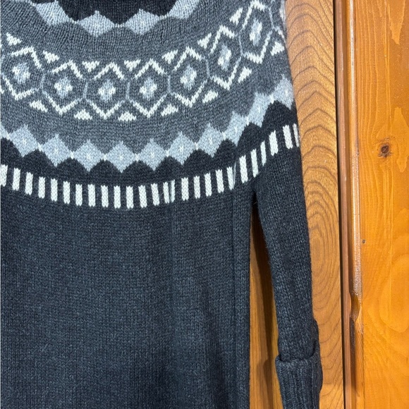 Ann Taylor LOFT Black and Gray Knit Dress XS - Picture 4 of 6